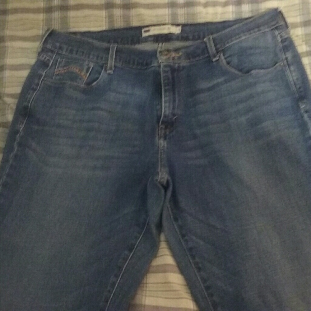 Levi 505 straight leg jeans
